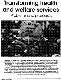 Transforming health and welfare services - problems and prospects