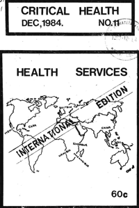 Critical Health Number 11 December 1984