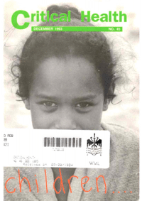 Critical Health Number 45, December 1993