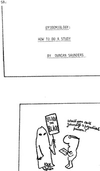 Epidemiology: how to do a study