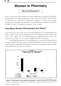 Women in pharmacy