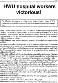 HWU hospital workers victorious!