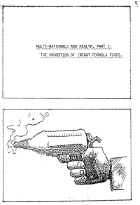 Multi-nationals and health: Part 1 - The promotion of infant food formulas