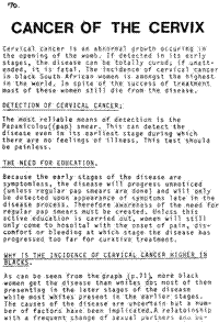 Cancer of the cervix
