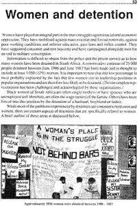 Women and detention
