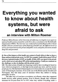 Everything you wanted to know about health systems, but were afraid to ask