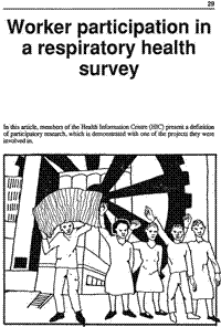 Worker participation in a respiratory health survey