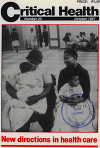 Critical Health Number 20 October 1987