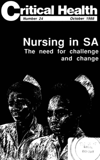 Critical Health Number 24 October 1988