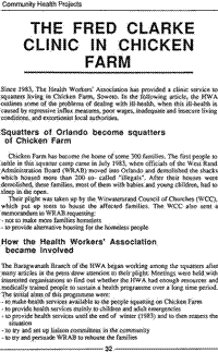 The Fred Clarke Clinic in Chicken Farm