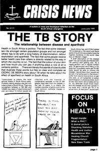 Crisis News Number 22 June/July 1988