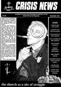 Crisis News Number 32 December 1989
