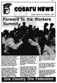 Cosatu News