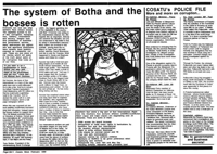 The system of Botha and the bosses is rotten