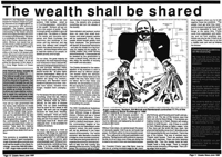 The wealth shall be shared