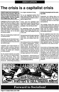 Education: the crisis is a capitalist crisis