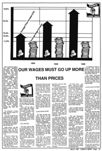 Our wages must go up more than prices