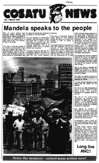Cosatu News Number 1 March 1990