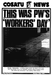 This was PW's 'workers' day'