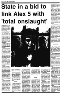 State in a bid to link Alex 5 with total onslaught