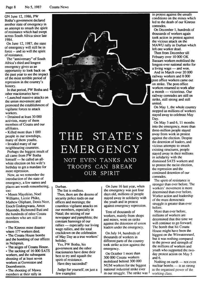 The States emergency - not even tanks and tr