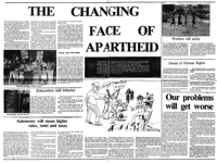 The changing face of apartheid