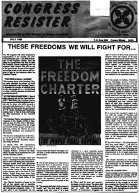 Congress Resister July 1985
