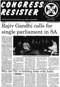 Why the TIC is building links with India
