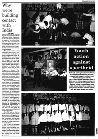 Youth action against apartheid