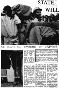 We salute all opponents of apartheid