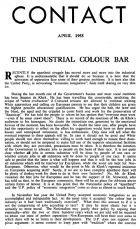 Contact April 1955