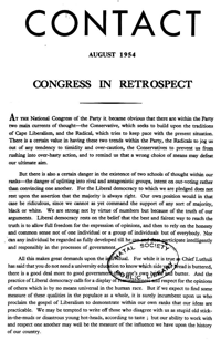 Contact August 1954