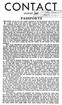 Contact August 1955
