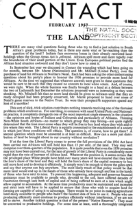 The land
