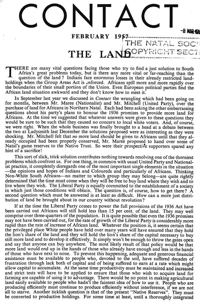 Contact February 1957