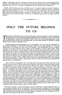 Only the future belongs to us