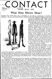 Contact June 1957