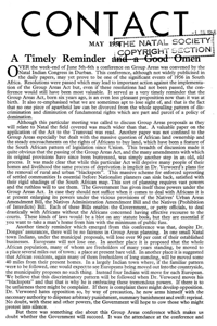 Contact May 1956