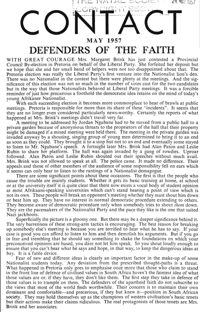 Contact May 1957