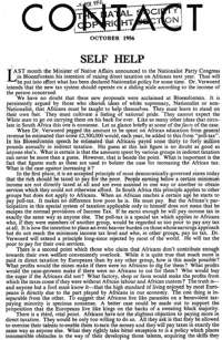 Contact October 1956