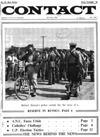 Contact Volume 1 No 3, 8 March 1958