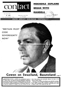 Contact Volume 4 No 18, 7 September 1961
