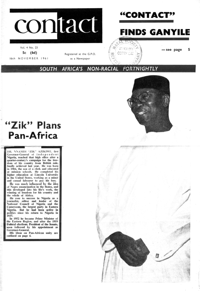 Contact Volume 4 No 23, 16 November 1961