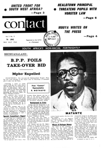 Contact Volume 5 No 15, 26 July 1962
