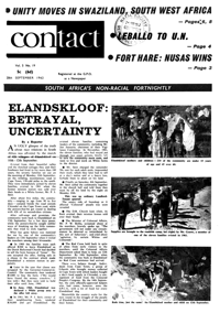 Contact Volume 5 No 19, 20 September 1962