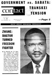 Contact Volume 5 No 24, 29 November 1962