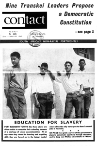 Contact Volume 5 No 4, 22 February 1962