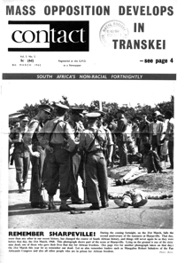 Contact Volume 5 No 5, 8 March 1962