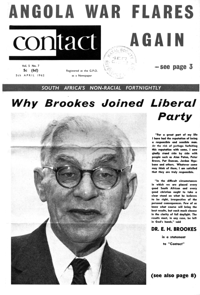 Contact Volume 5 No 7, 5 April 1962