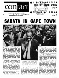 Contact Volume 6 No 17, 23 August 1963